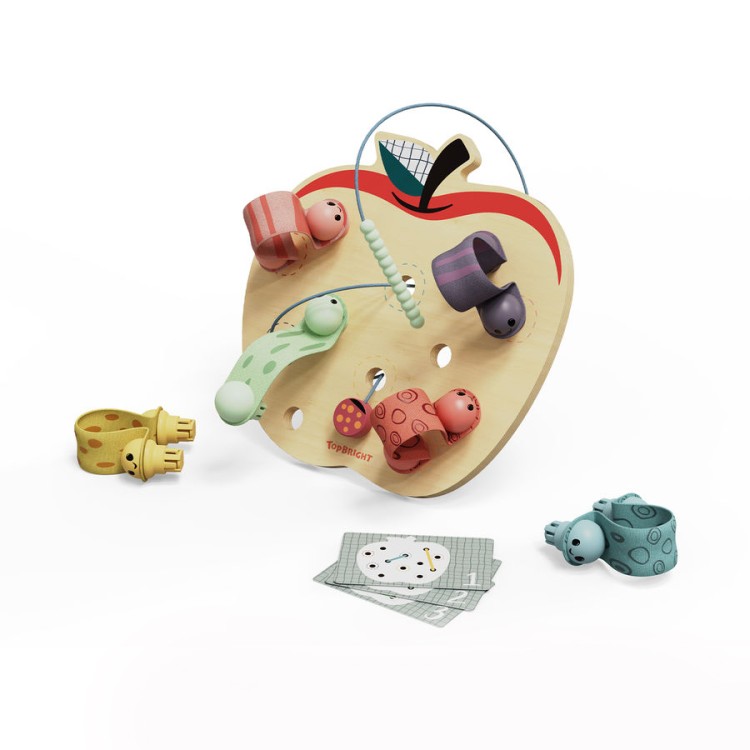 Топ Брајт Детска игра јаболко и црвче 