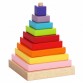 Кубика Дрвена пирамида 9 елементи 